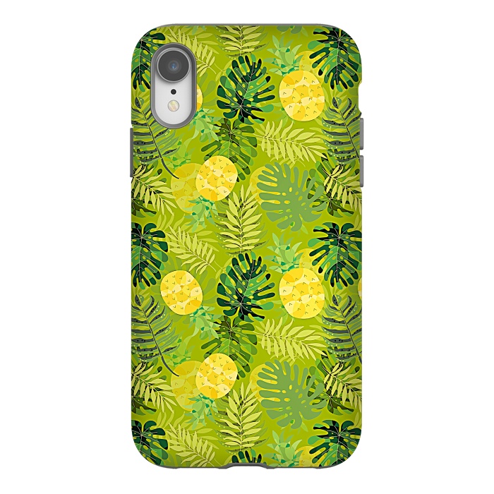 iPhone Xr StrongFit Eve's colorful pineapple garden Jungle by  Utart