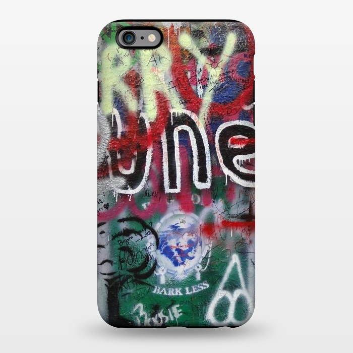 iPhone 6/6s plus StrongFit Graffiti Grunge Wall Art by Andrea Haase