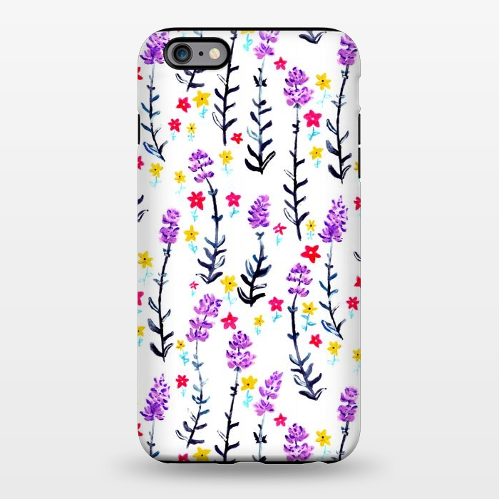 iPhone 6/6s plus StrongFit Gouache Lavender  by Tigatiga