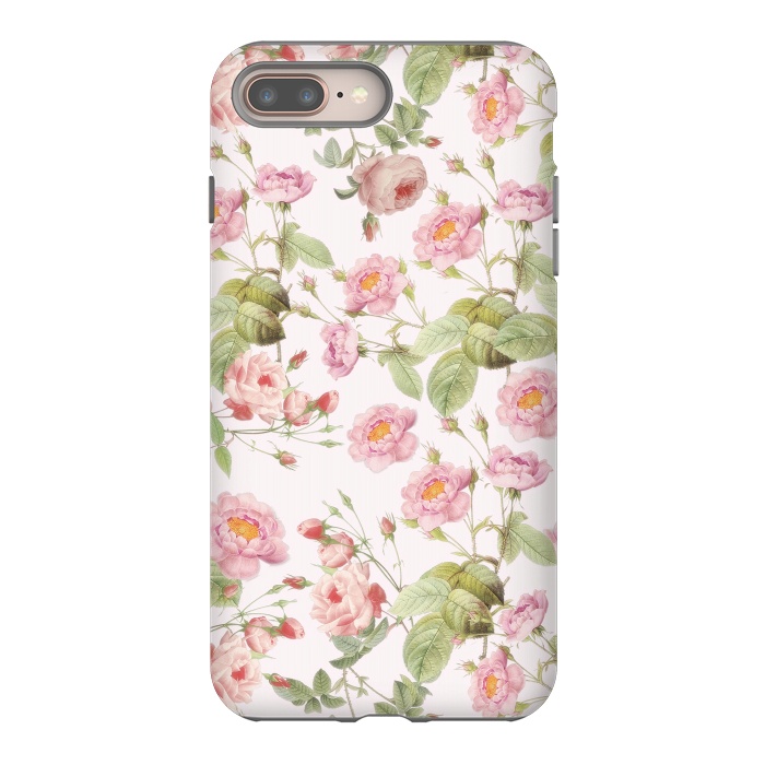 iPhone 7 plus StrongFit Blush Roses  by  Utart