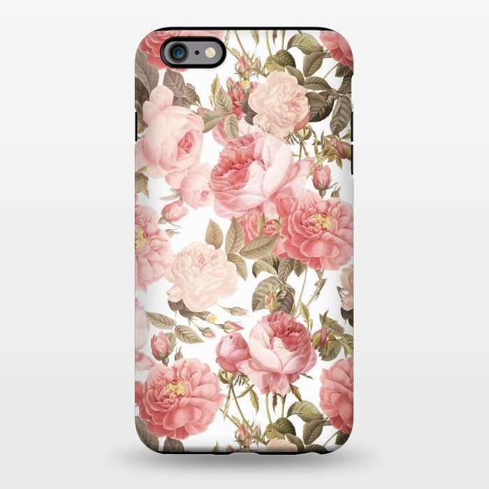 iPhone 6/6s plus StrongFit Peach Victorian Roses by  Utart