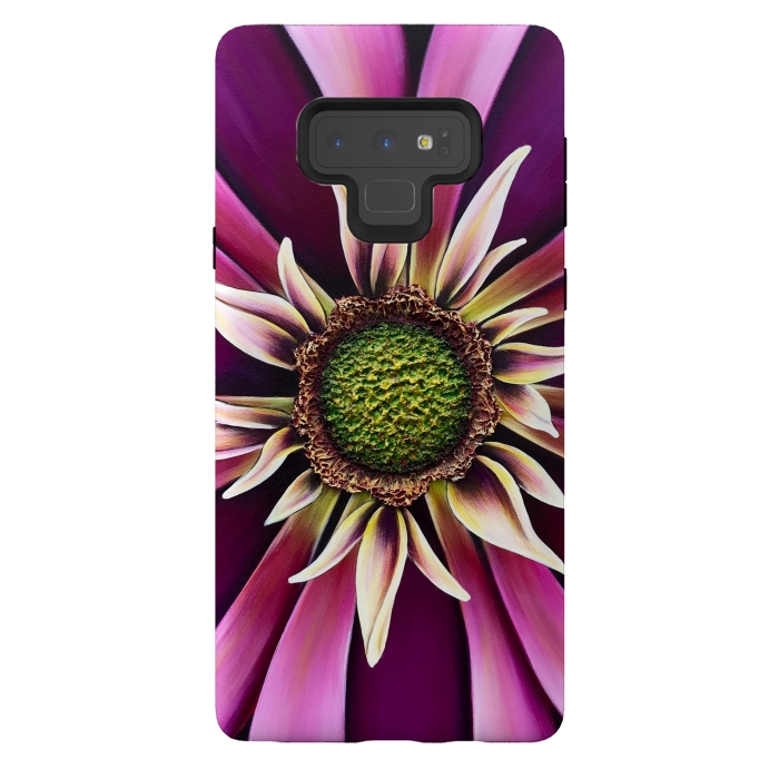 Galaxy Note 9 StrongFit Pink Burst by Denise Cassidy Wood