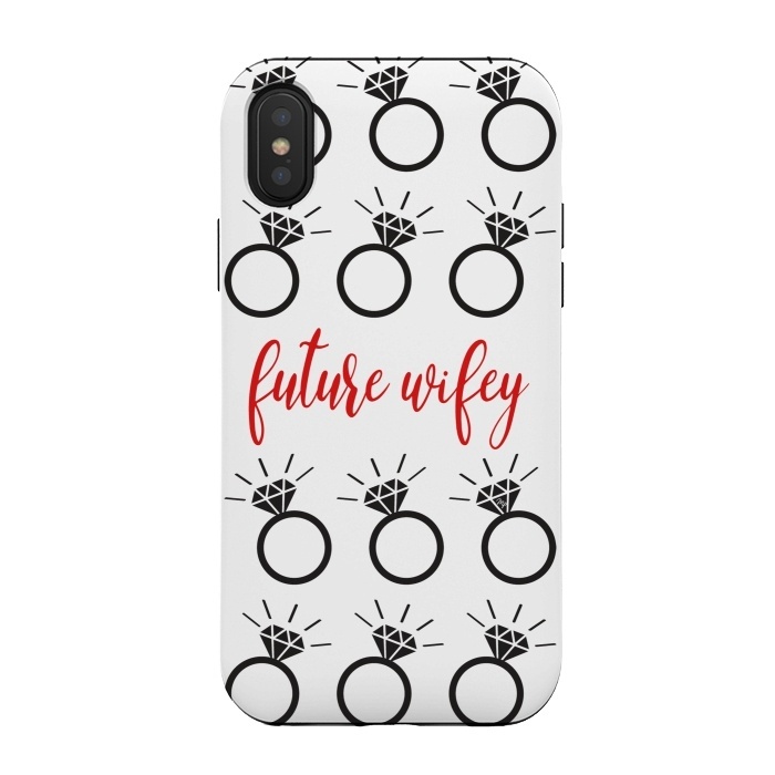 iPhone Xs / X StrongFit Future Wifey by Martina