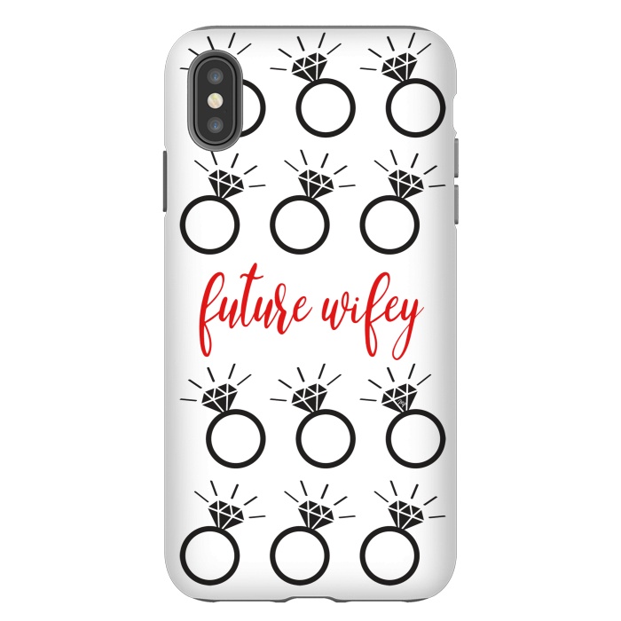 iPhone Xs Max StrongFit Future Wifey by Martina