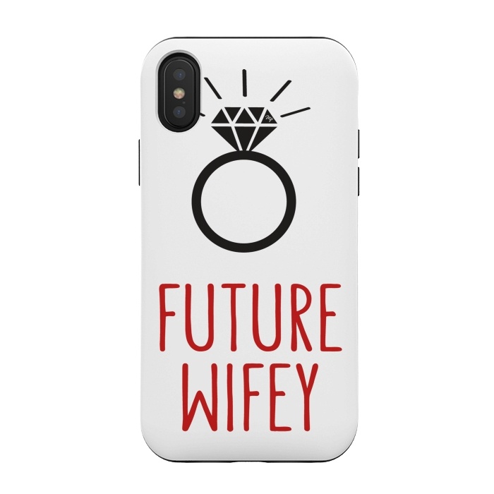 iPhone Xs / X StrongFit Future Wife Ring by Martina