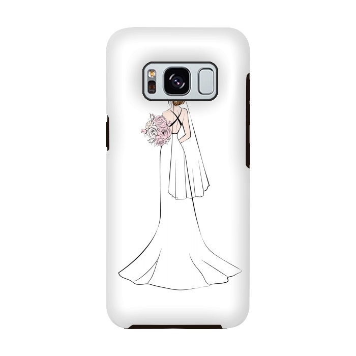 Galaxy S8 StrongFit Pretty Bride by Martina