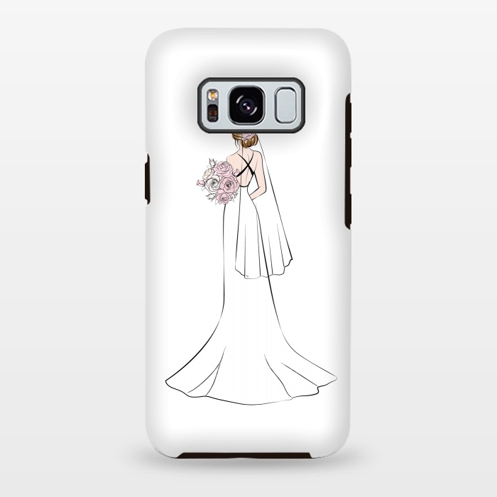 Galaxy S8 plus StrongFit Pretty Bride by Martina