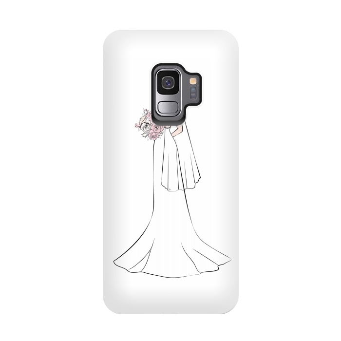 Galaxy S9 StrongFit Pretty Bride by Martina