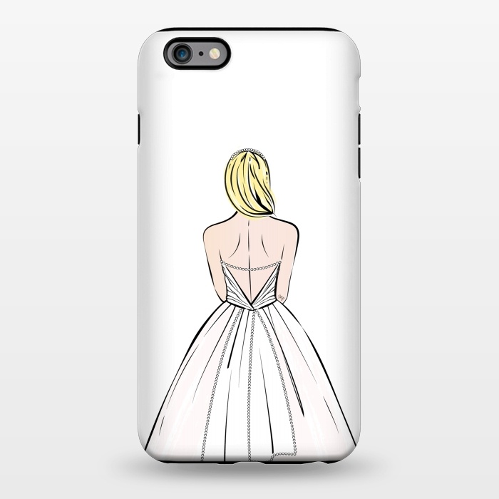 iPhone 6/6s plus StrongFit Elegant bride illustration by Martina