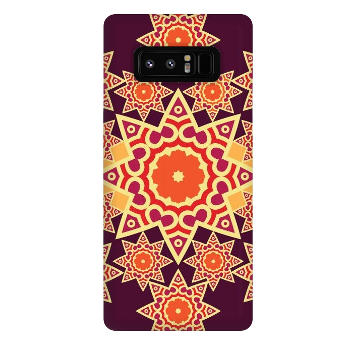 Galaxy Note 8 StrongFit Star in Earth Colors by Rossy Villarreal