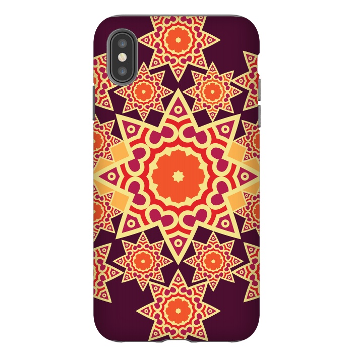iPhone Xs Max StrongFit Star in Earth Colors by Rossy Villarreal