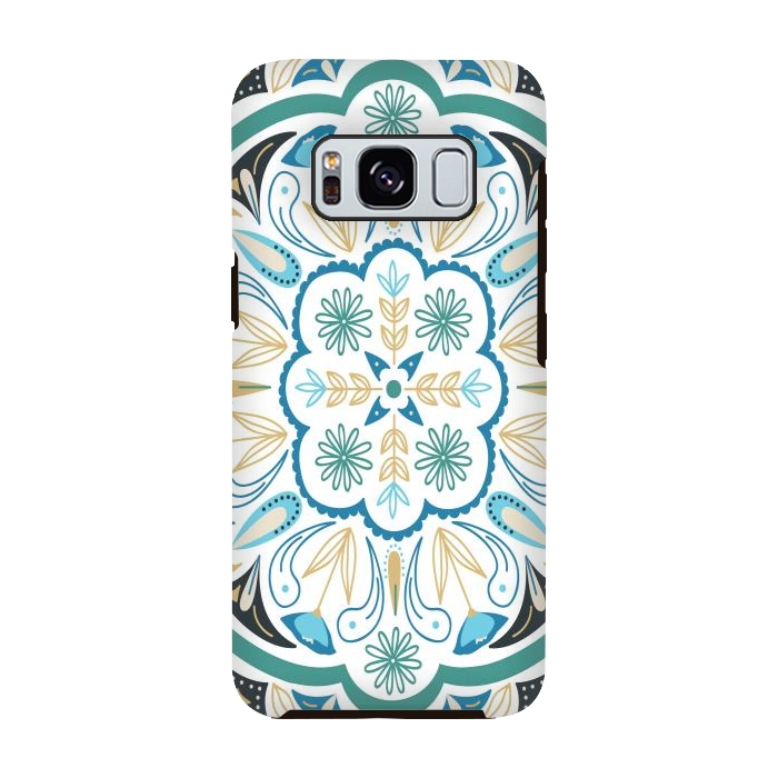 Galaxy S8 StrongFit Boho Medallion by TracyLucy Designs