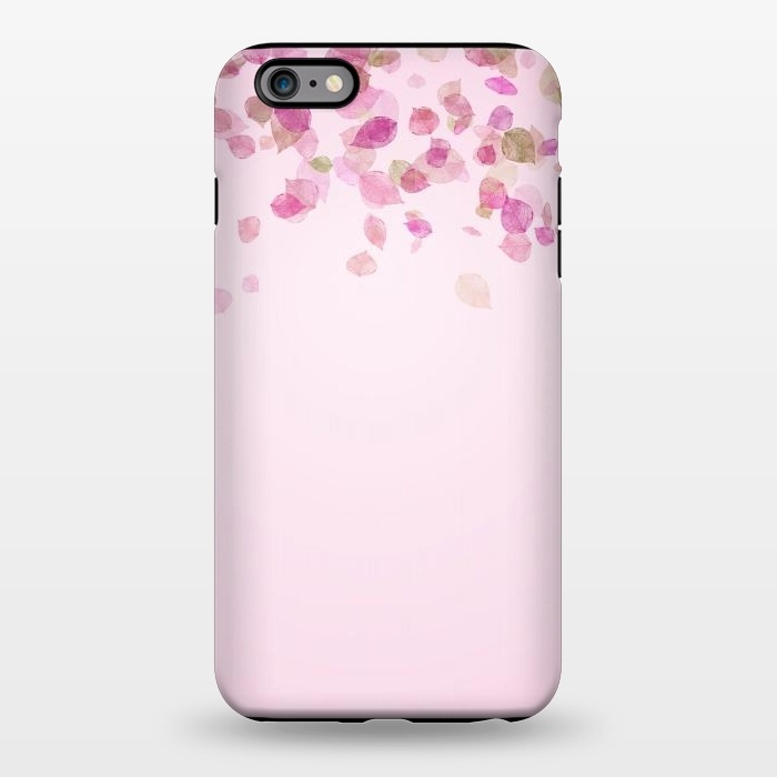 iPhone 6/6s plus StrongFit Leaves are falling on pink by  Utart