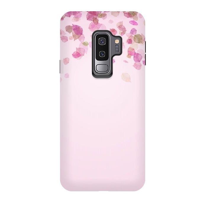 Galaxy S9 plus StrongFit Leaves are falling on pink by  Utart