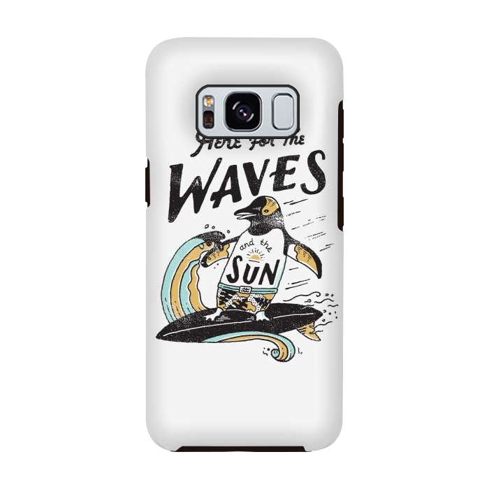 Galaxy S8 StrongFit The Waves by Tatak Waskitho