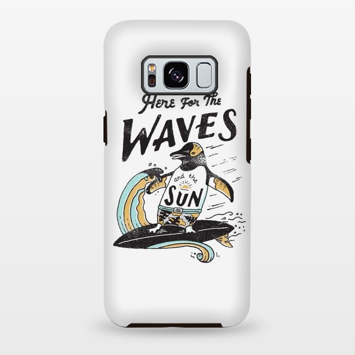 Galaxy S8 plus StrongFit The Waves by Tatak Waskitho