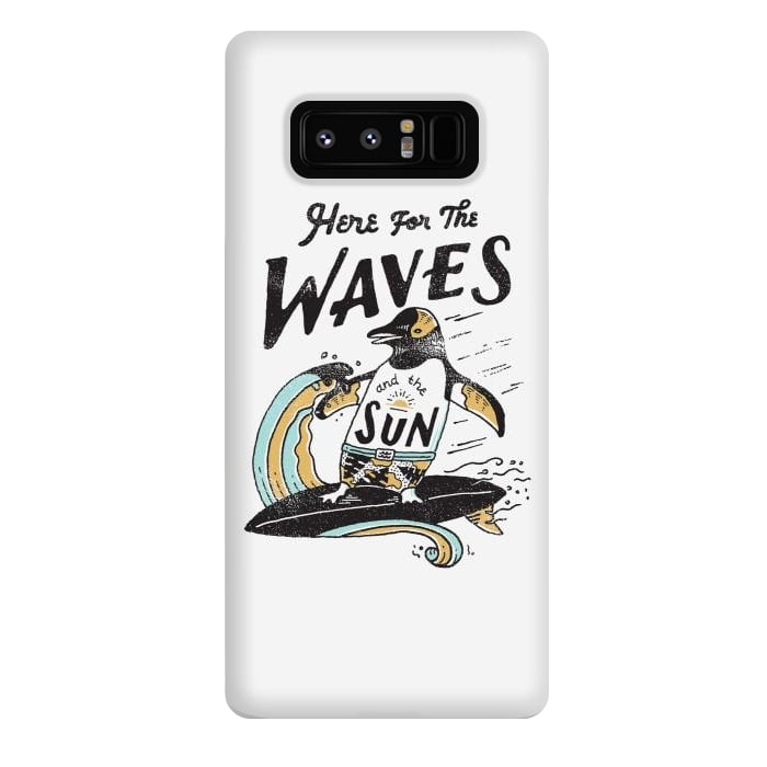 Galaxy Note 8 StrongFit The Waves by Tatak Waskitho