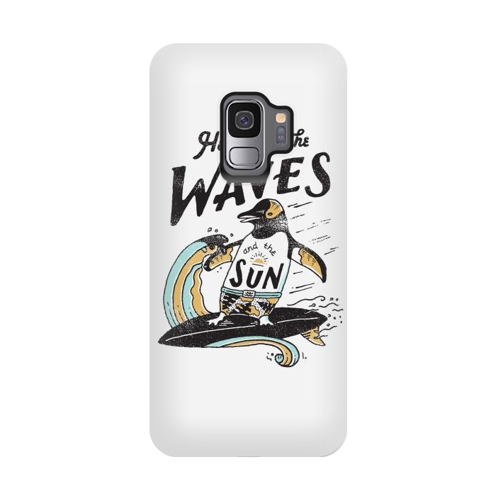 Galaxy S9 StrongFit The Waves by Tatak Waskitho
