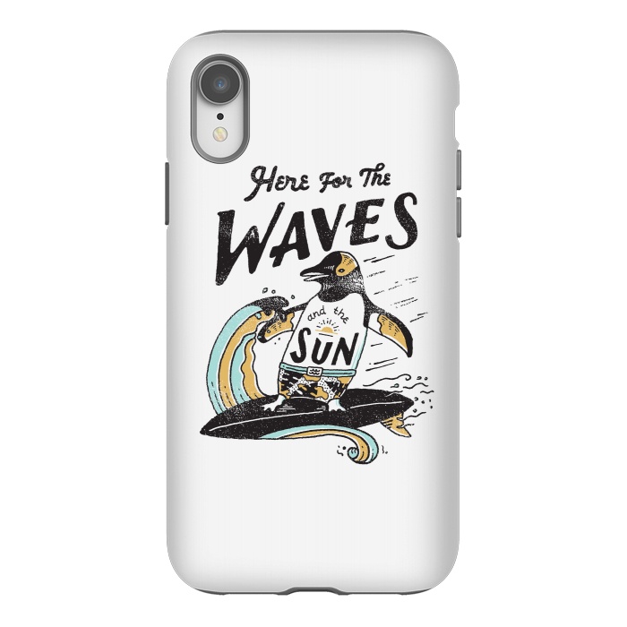 iPhone Xr StrongFit The Waves by Tatak Waskitho