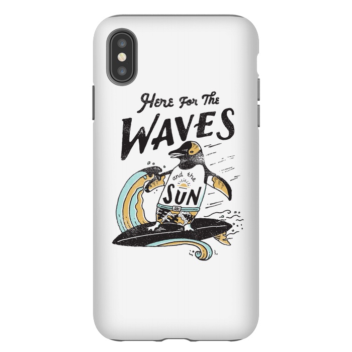 iPhone Xs Max StrongFit The Waves by Tatak Waskitho