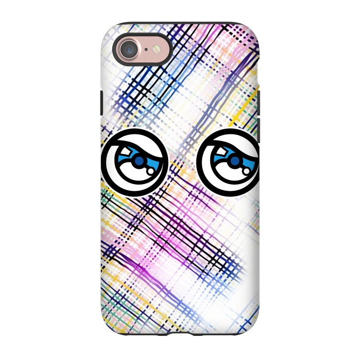 iPhone 7 StrongFit Modern Tartans 2 by Michael Cheung