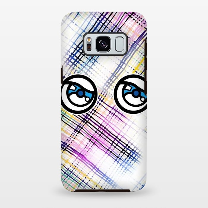 Galaxy S8 plus StrongFit Modern Tartans 2 by Michael Cheung