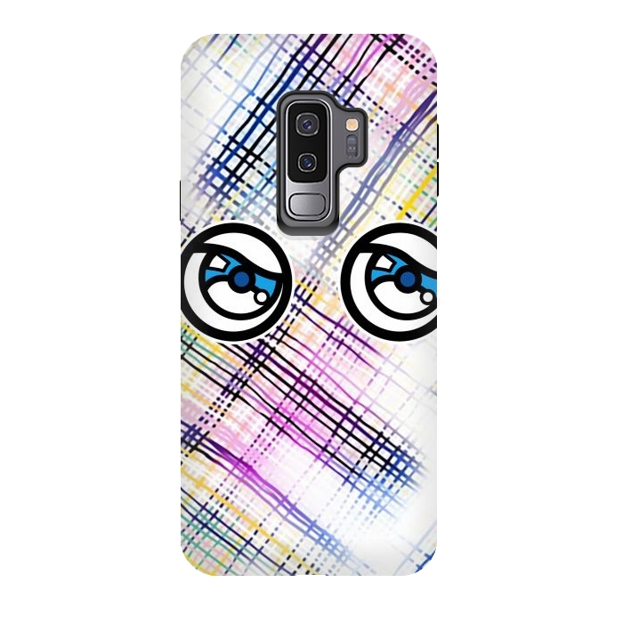 Galaxy S9 plus StrongFit Modern Tartans 2 by Michael Cheung