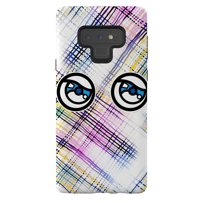 Galaxy Note 9 StrongFit Modern Tartans 2 by Michael Cheung