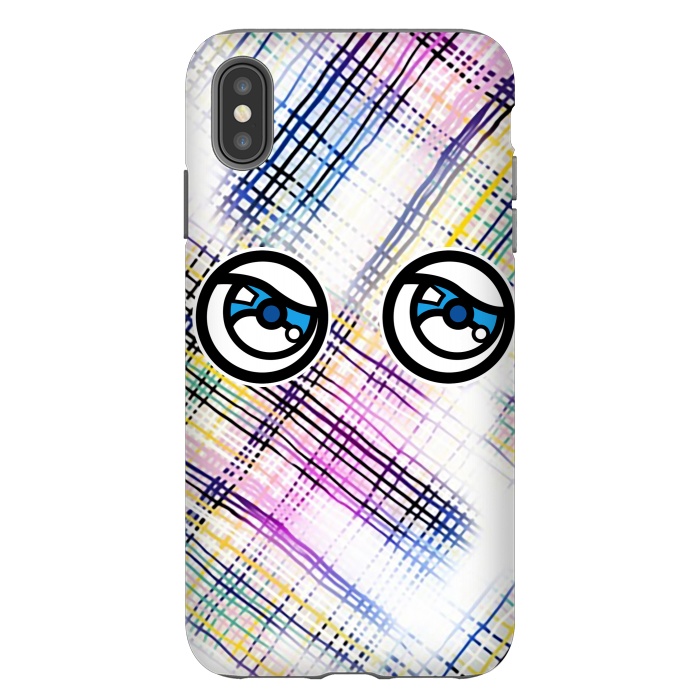 iPhone Xs Max StrongFit Modern Tartans 2 by Michael Cheung