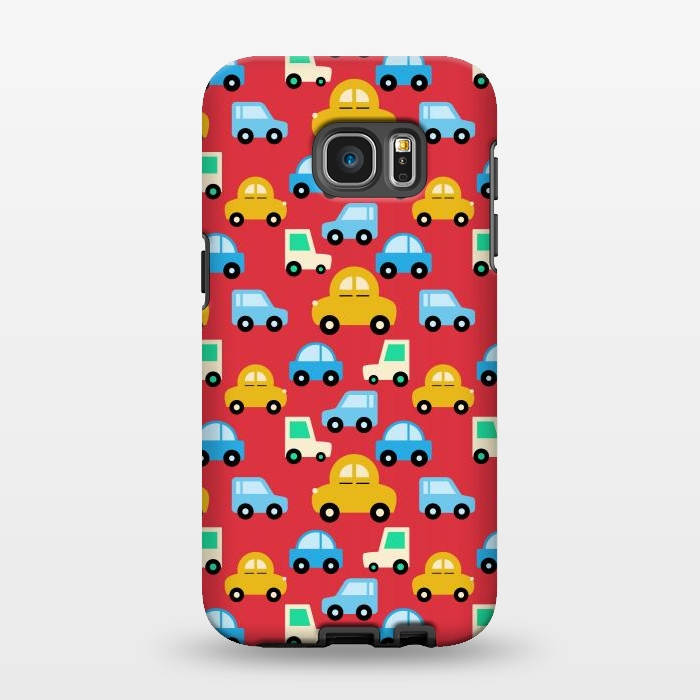 Galaxy S7 EDGE StrongFit colourful cars by TMSarts