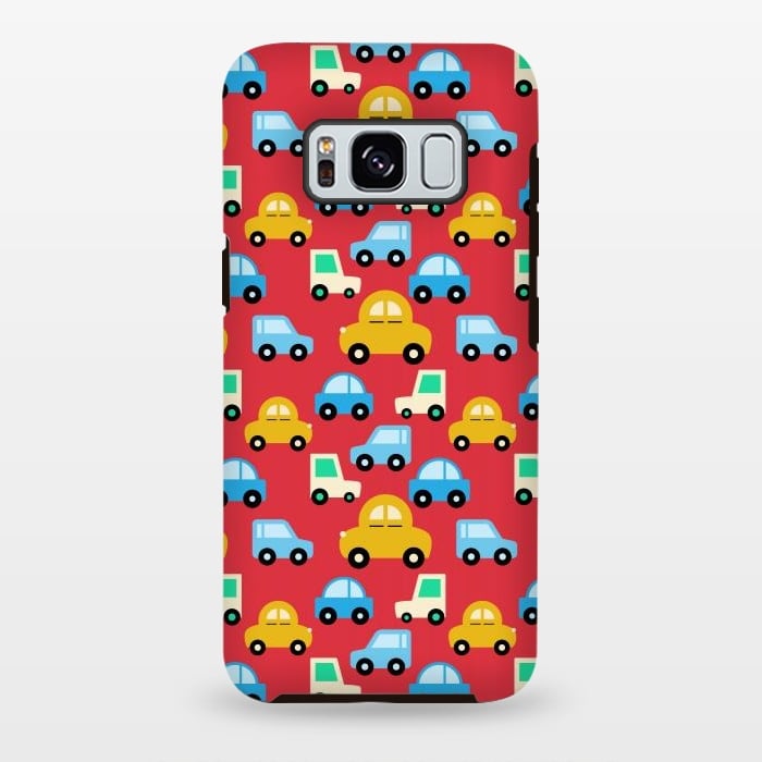 Galaxy S8 plus StrongFit colourful cars by TMSarts