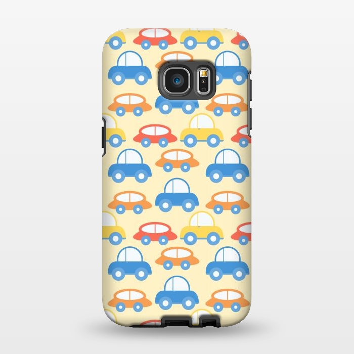 Galaxy S7 EDGE StrongFit kids toy cars by TMSarts