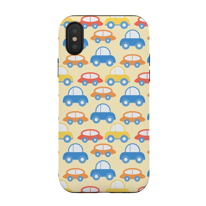 iPhone Xs / X StrongFit kids toy cars by TMSarts