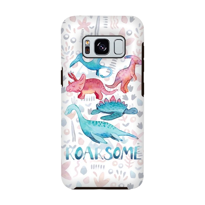Galaxy S8 StrongFit Roarsome Dino's by gingerlique
