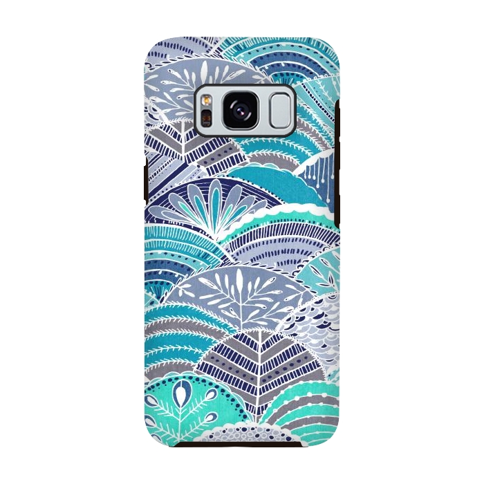 Galaxy S8 StrongFit Highland  by Rose Halsey