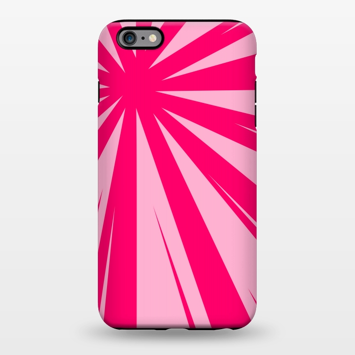iPhone 6/6s plus StrongFit pink lines pattern 2 by MALLIKA