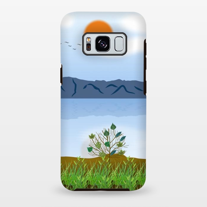 Galaxy S8 plus StrongFit Morning Glory by Creativeaxle