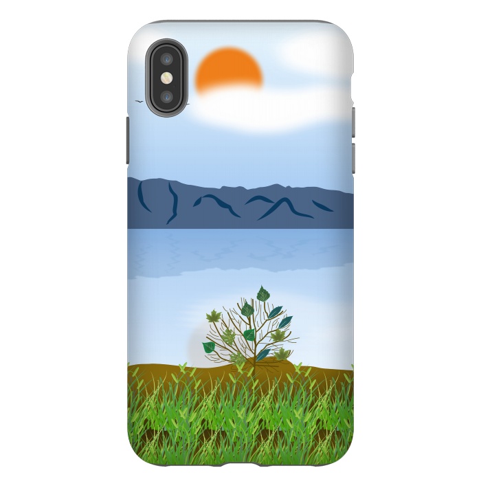 iPhone Xs Max StrongFit Morning Glory by Creativeaxle