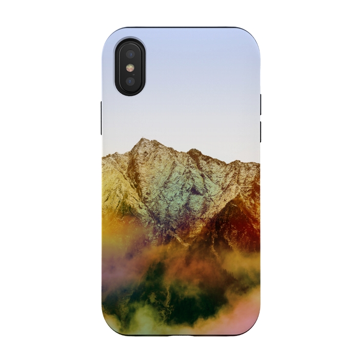 iPhone Xs / X StrongFit Golden Mountain by Creativeaxle