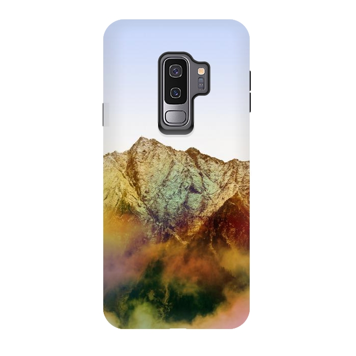 Galaxy S9 plus StrongFit Golden Mountain by Creativeaxle