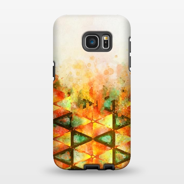 Galaxy S7 EDGE StrongFit Hidden Triangles by Creativeaxle