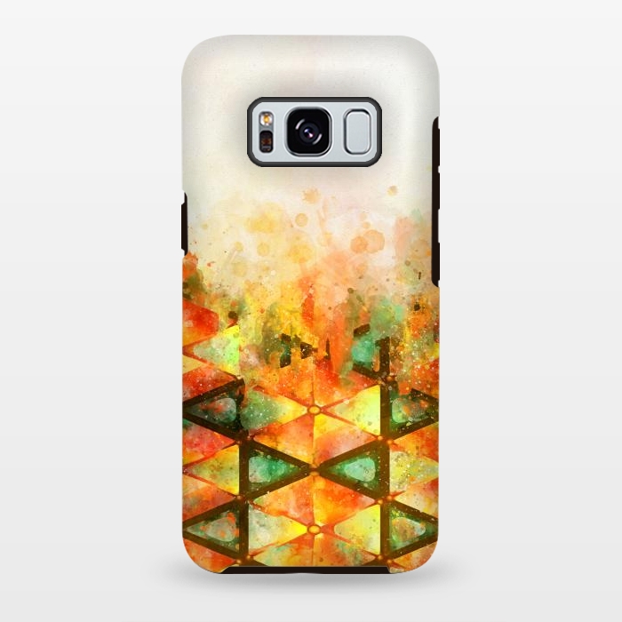 Galaxy S8 plus StrongFit Hidden Triangles by Creativeaxle