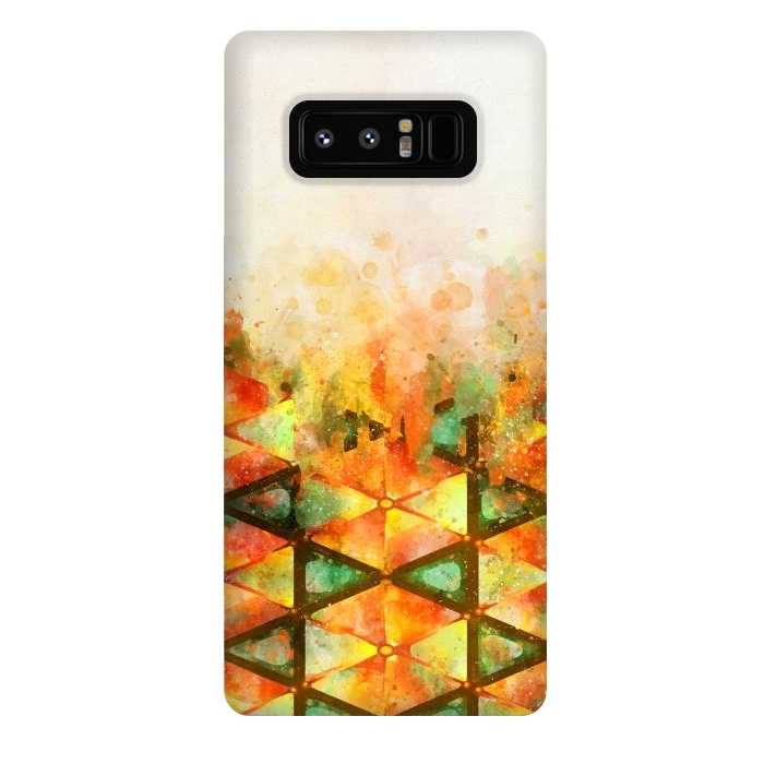 Galaxy Note 8 StrongFit Hidden Triangles by Creativeaxle