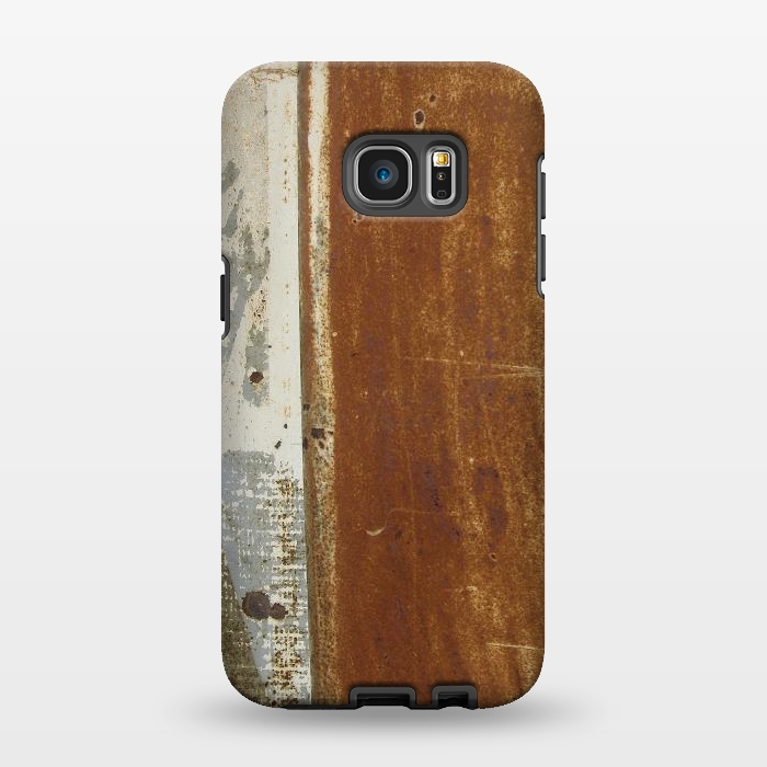 Galaxy S7 EDGE StrongFit Rusty Metal Surface by Andrea Haase