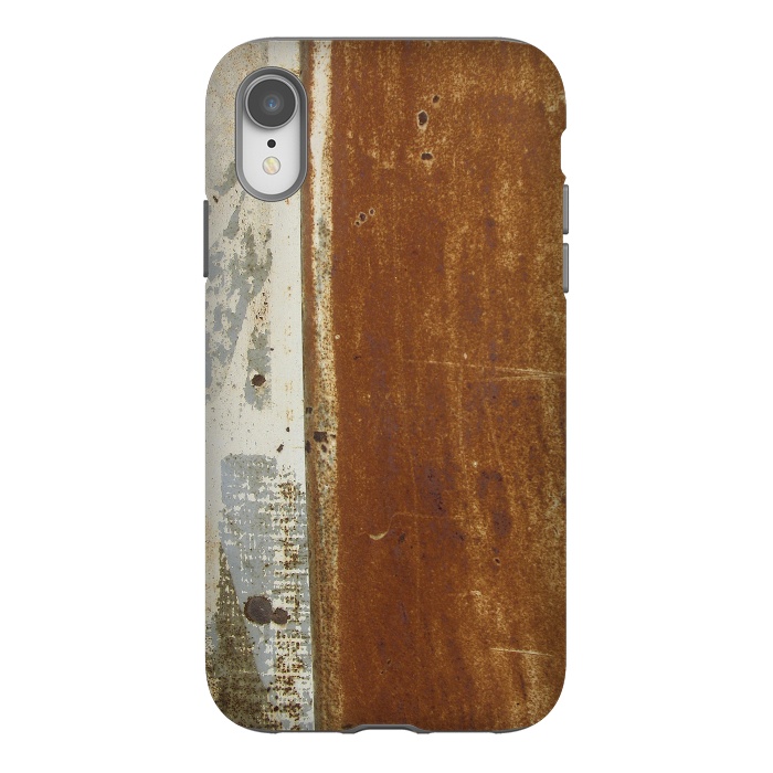 iPhone Xr StrongFit Rusty Metal Surface by Andrea Haase