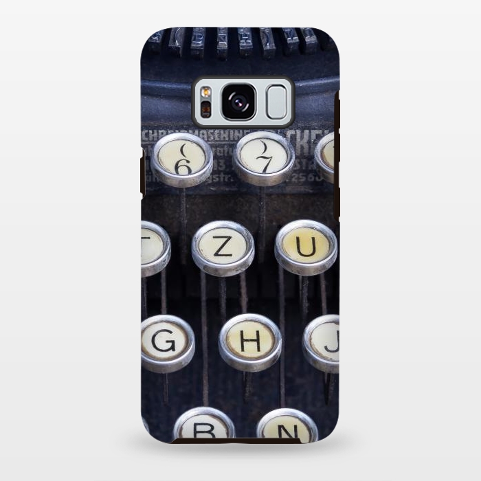 Galaxy S8 plus StrongFit Old Typewriter by Andrea Haase