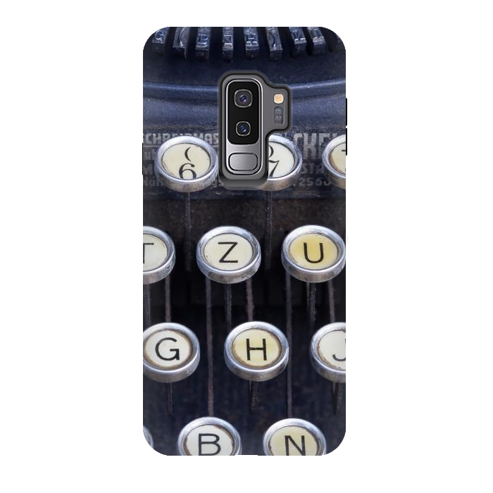 Galaxy S9 plus StrongFit Old Typewriter by Andrea Haase