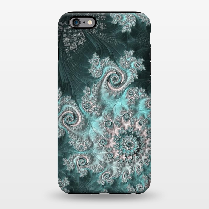 iPhone 6/6s plus StrongFit Swirly magical fractal by Andrea Haase