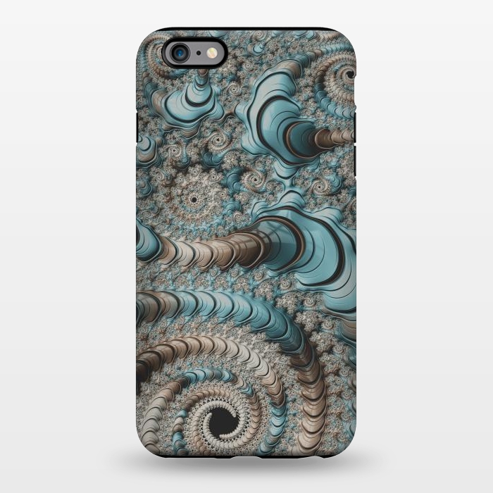 iPhone 6/6s plus StrongFit Fantastic Fractal Swirls by Andrea Haase