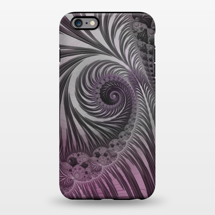iPhone 6/6s plus StrongFit Swirly Fractal Fantasies by Andrea Haase
